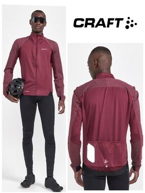 NWT Craft Advanced Bike SubZ Lumen Winter Jacket in Maroon